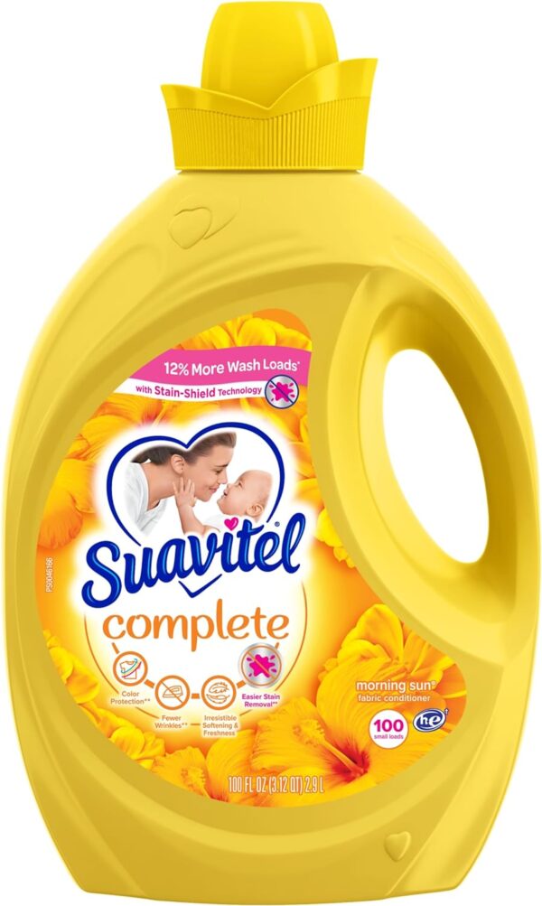 Suavitel Complete Liquid Fabric Softener with Stain Shield Technology