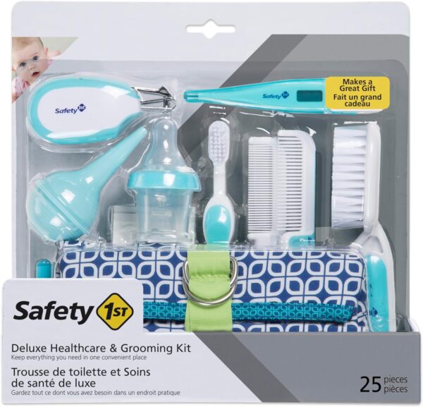 Safety 1st Deluxe 25-Piece Baby Healthcare and Grooming Kit