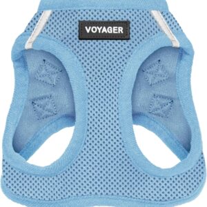 Voyager Step-in Air Dog Harness - All Weather Mesh Step in Vest Harness for Small and Medium Dogs and Cats